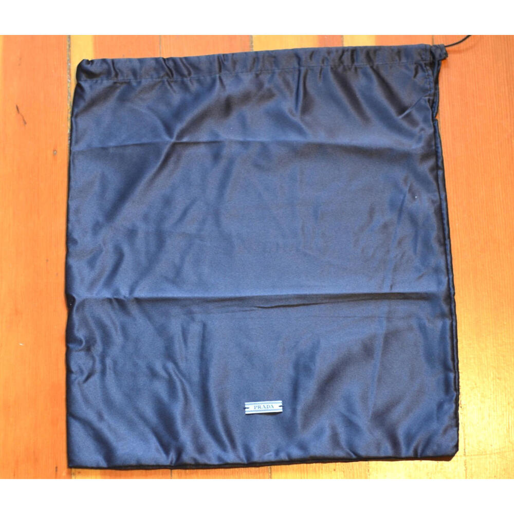 Prada Shoes Pouch Storage Bag Dust Cover Travel Shoe Pouch Drawstring 13" x 8"